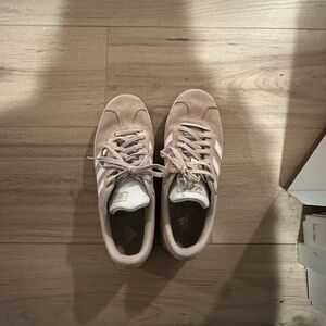 Adidas light pink Suede Sneakers